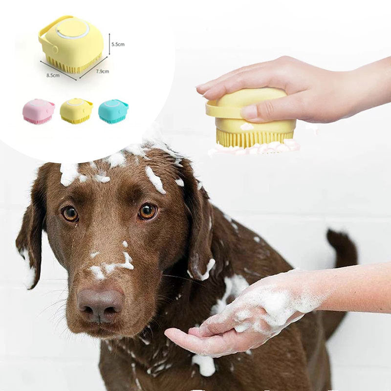 FurAway™ 2-in-1 Pet Bath & Massage Brush